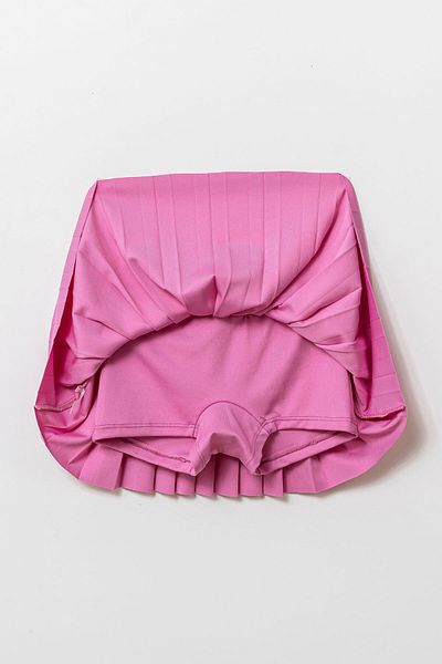 Beniizle Lyrax Pantaloni scurți în relief cu fustă Crop Girl's Sportsman Suit