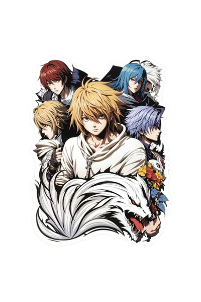 INOVATIX Σετ 8 τεμαχίων, Αυτοκόλλητο Ομάδα νέων, INOVATIX®. 6 εκ.