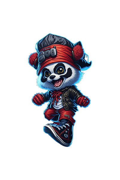 INOVATIX Σετ 8 τεμαχίων, Αυτοκόλλητο Μεταμφιεσμένου Πάντα, INOVATIX®. 6 εκ.