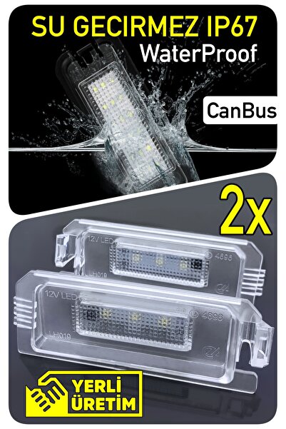 Led Edition Hyundai Tucson Nx4 2020-2022 Canbus Led Plaka Aydınlatma Ledi Lam...