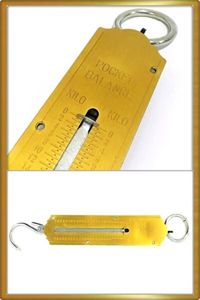 Genel Markalar 50 Kğr. Mekanik Yaylı El Kantarı Terazi Tartı Baskül 50 Kğr. K...