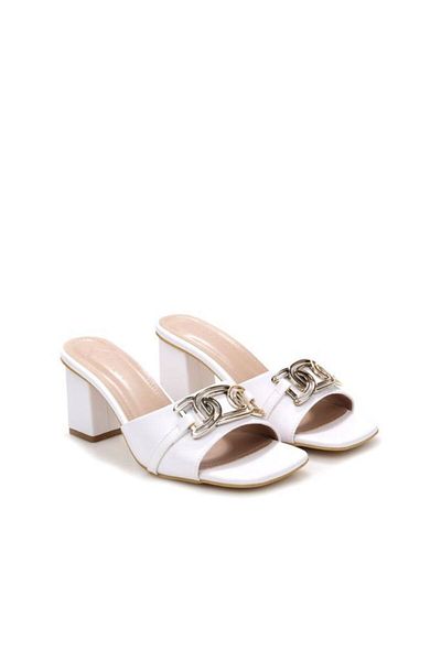 PİSAGOR Pisagor Ps-32450 6 cm Heeled Women's Slippers