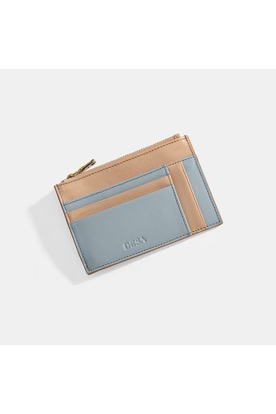 Desa Women's Blue Leather Wallet