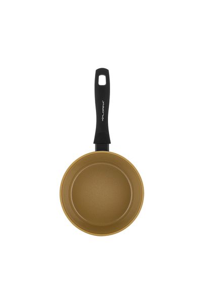 FLORINA Amvegan saucepan with handle, 16 x 8 cm, aluminum, non-stick, 1 liter