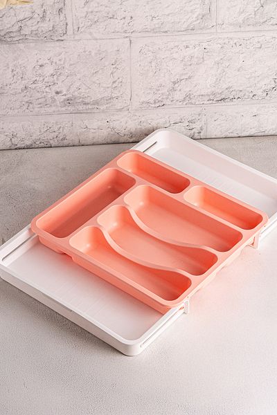 Snippy Spony - Double Sided Extendable, Adjustable Practical Drawer Cutlery Organizer, Ladle