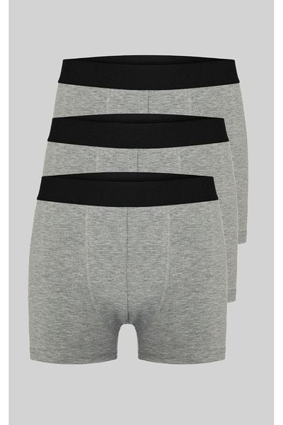 COMBİNE MİCHAİL Ανδρικό εύκαμπτο μπόξερ Grimelange Cotton Lycra 3 τεμαχίων