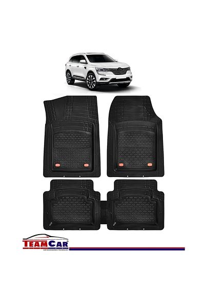 TEAMCAR Covorase Auto ® Tip Tavita Renault Kadjar (2015-2024) Negru
