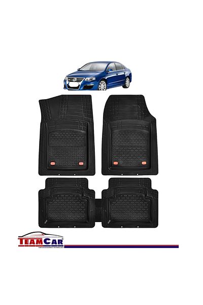 TEAMCAR Covorașe Auto Vw Passat B5/b6 ® Negru