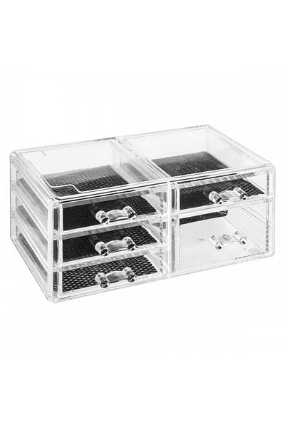 5five Simple Smart Οργανωτής μπιζού, ακρυλικός, 23,8 x 10,8 x Υ15,3 εκ.