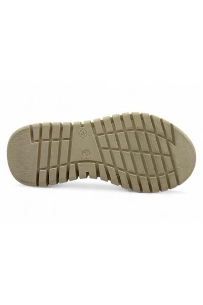 Mammamia 190 Hakiki Deri Günlük Kadın Ayakkabı-Kırmızı