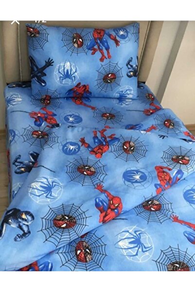 Gasel Home ملاءة سرير من القطن للرجال من SPIDER MAN، ملاءة سرير مفردة مطاطية(...