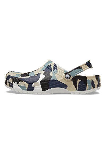 Crocs Geo Camo Clog Terlik BEYAZ RENKLİ