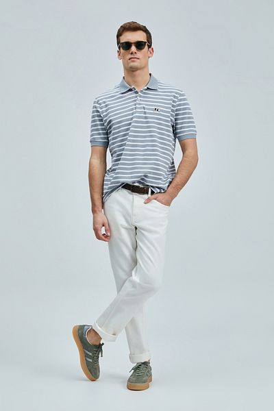 Lufian Lufi̇an Jon Smart Men's Polo T-Shirt 40227