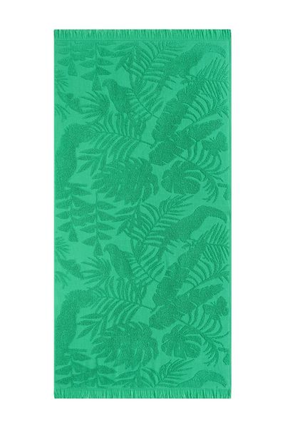 la lune home Beach Towel Patterned