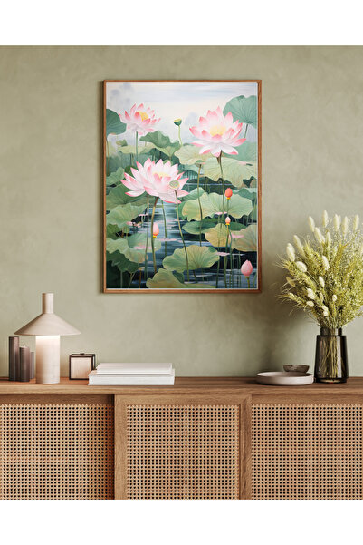 woodhomeworks Tek Parça Salon Ofis Dekor Tablo Ttk