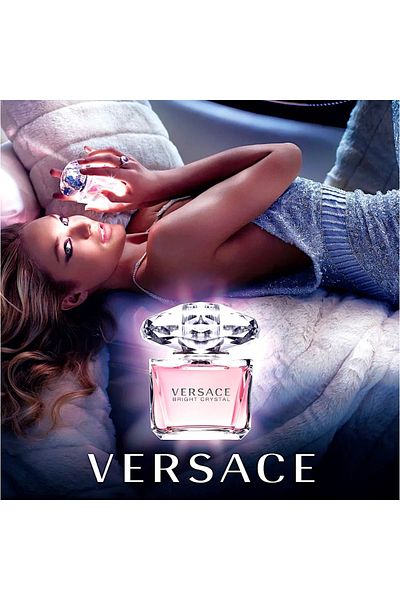 Versace Bright Crystal Set, Eau De Toilette, 90 ml 5 ml Body Lotion, 100 ml Shower Gel, 100ml