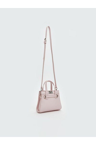LC Waikiki Pink Women's Shoulder Bag with Removable Strap