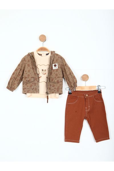 xo kids moda Boy's Bottom Top Set 3-12 Months 6178