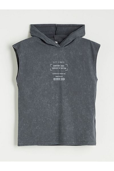 LC Waikiki New Season Hooded Boy's Undershirt - S5Io87Z4