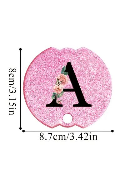 Alisa shop Glitter Letter Plate