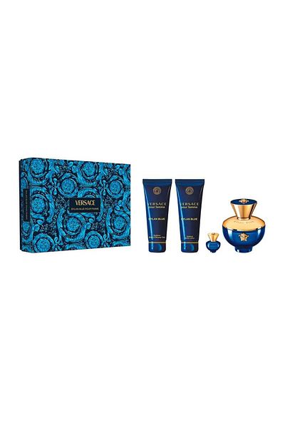 Versace Versace Dylan Blue Gift Set, Women, 100 ml EDP, 100 ml Shower Gel, 100 ml Body Lotion, mini EDP 5 ml