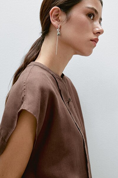 Massimo Dutti Göğsü düğmeli yelek