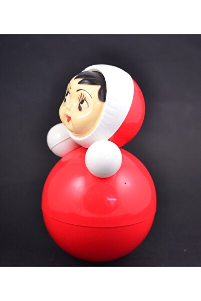 Natavanbutık Roly-Poly Çıngıraklı Oyuncak Hacıyatmaz Bebek (Büyük Boy)