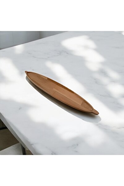 MARWOOD Rustik Tarz El Yapımı Pide Sunum Tabağı