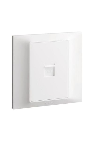Legrand RJ 11 White Telephone Socket