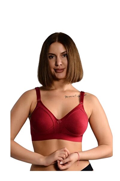 Ebru حمالة صدر نسائية من القطن الممشط وواسعة ومطاطة EBR1010