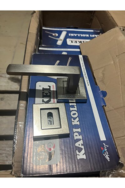 ÇELİKEL Lama Square Rosette Satin Room 1 Set with Front and Back 2 Pieces with Screws