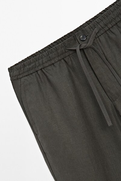 Massimo Dutti %100 keten jogger pantolon