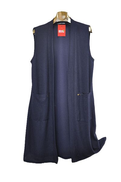 elma abone New Season Large Size Knitted Short Vest