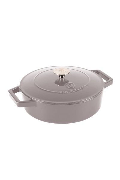 Berlinger Haus Cast iron saucepan 26 cm Taupe Berlinger Haus BH 6527