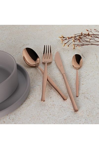 Berlinger Haus 24-piece Cutlery Set, 6 People, Glossy Rose Bh 3065