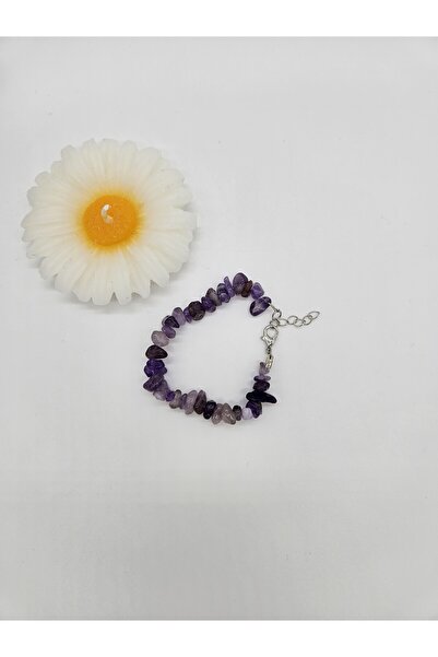 Natural Stone Amethyst Stone Bracelet