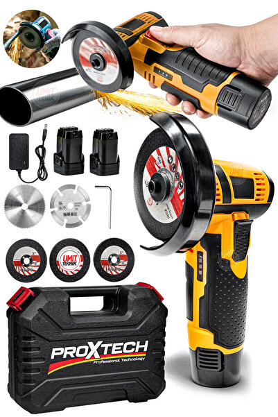 PROXTECH Full Set Metal Şanzuman Bakır Sargılı Açılı Avuç Içi Taşlama Demir M...