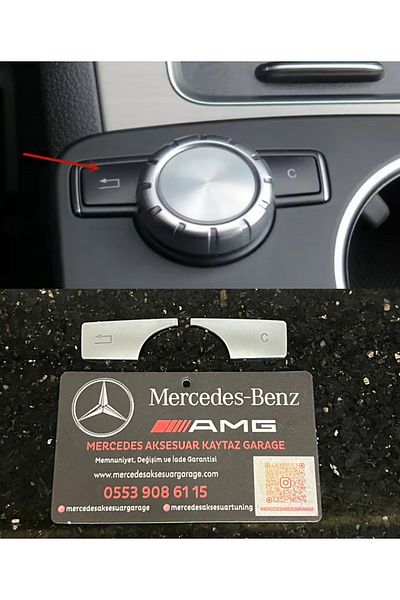 kaytaz Mercedes Joystick Keys Covering Chrome W204 W212 X204
