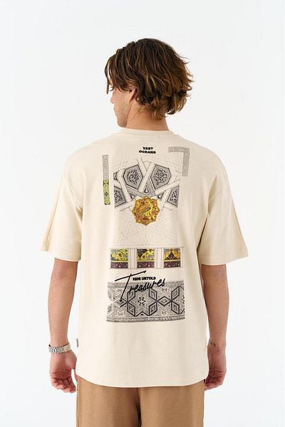 CANMODA Eternity Oversize T-Shirt - Πέτρα