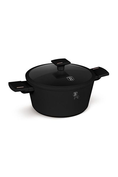 Berlinger Haus Pot with lid, 24 cm non-stick titanium Monaco Collection Berlinger Haus BH 7087