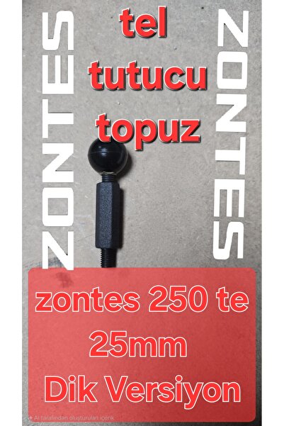 Yerlikit Zontes Rks 250 Te Gidon topuzu Dik versiyon 25mm