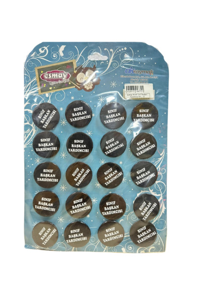 gnsstore Esmay Rozet Sınıf Başkan Yardımcısı R41 -20