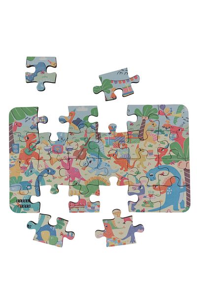Fizello Dinosaurs Party - Dinosaur Party / Small Puzzle 3-7 Years 24 Pieces
