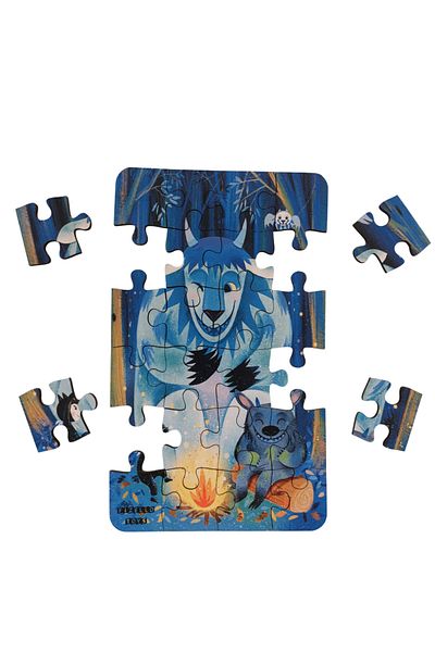 Fizello Smiles - Smiles / Small Puzzle 3-7 Years 24 Pieces