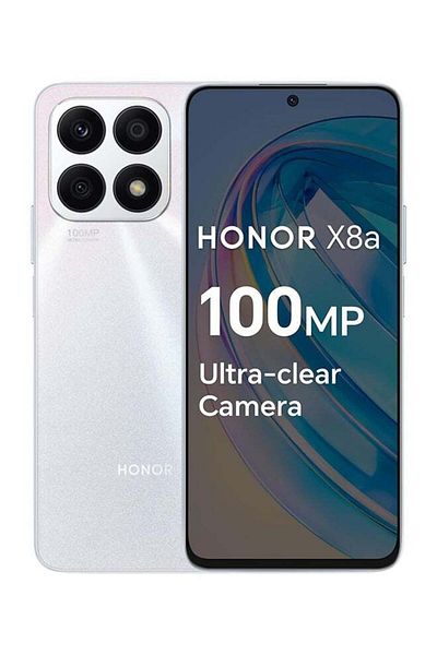 HONOR X8a Dual SIM Titanium Silver 8GB RAM 128GB 4G LTE - Middle East Version