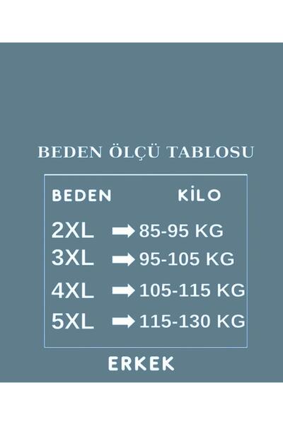 Pijamoni Erkek Battal Düğme Yaka Penye Uzun Kol Pijama Takımı 6720/7 - 1 Adet