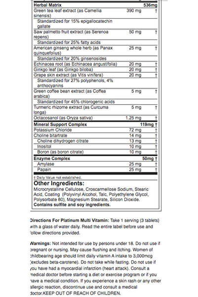 MUSCLETECH Platinum Multi-Vitamin , 90 Tablets. USA Version.4040