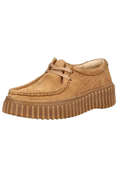 CLARKS Dámské béžové boty pro volný čas Torhill Bee 26172084