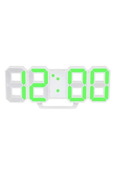 Generic OUTAD Modern Design Large Size Digital LED Wall Clock White