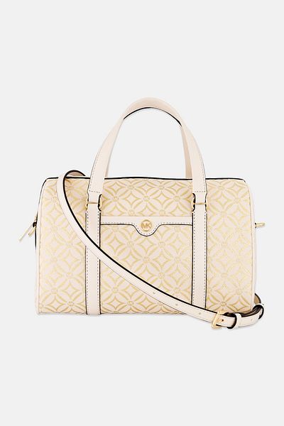 Michael Kors Women Brand Logo Satchel Bag, Multicolor
